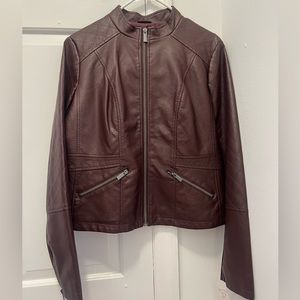 New York and Company Leather Jacket